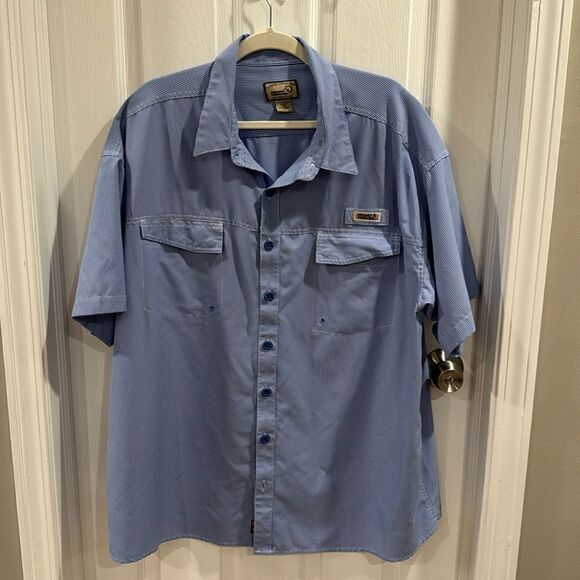 HOOK & TACKLE TECHNICAL FISHING SHIRT. - Picture 1 of 10
